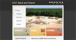 Desktop Screenshot of bandrsandandgravelct.com